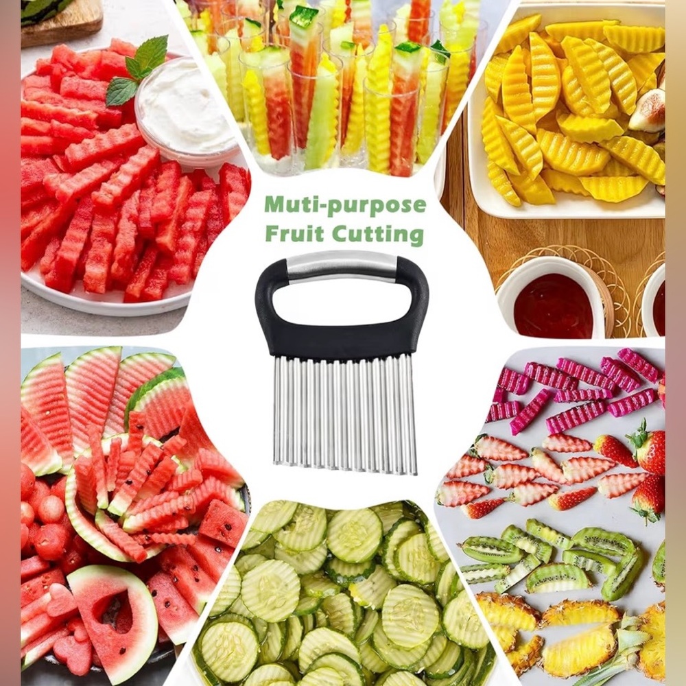 Multi-Purpose Black Fruit Cutter